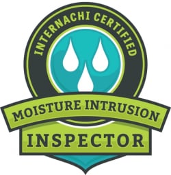 Moisture intrusion inspector InterNachi certified