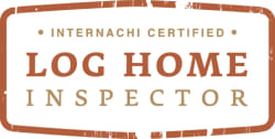 InterNachi certified Log Home inspector